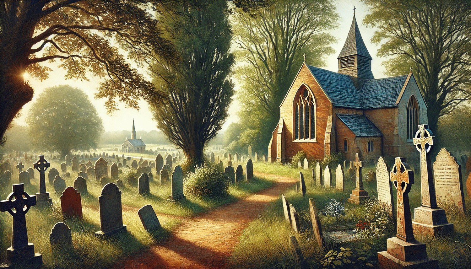 Difference between “cemetery” and “graveyard” in English JMarian